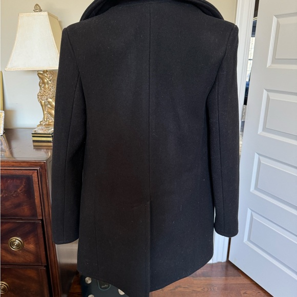 Nili Lotan Cash Peacoat in Black Size XS $1595 NWOT - Picture 9 of 13